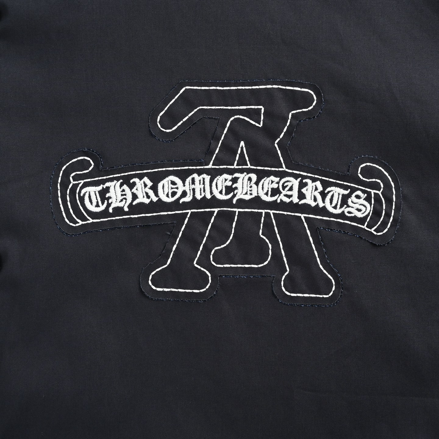 Men's cross embroidered shirt