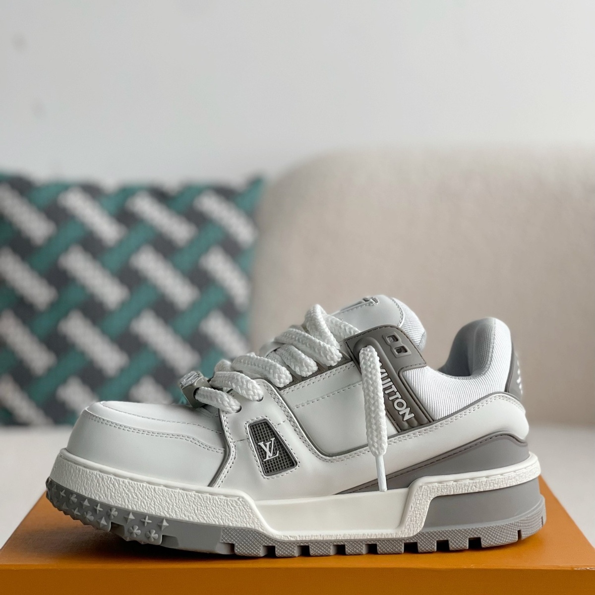 White men's sneakers