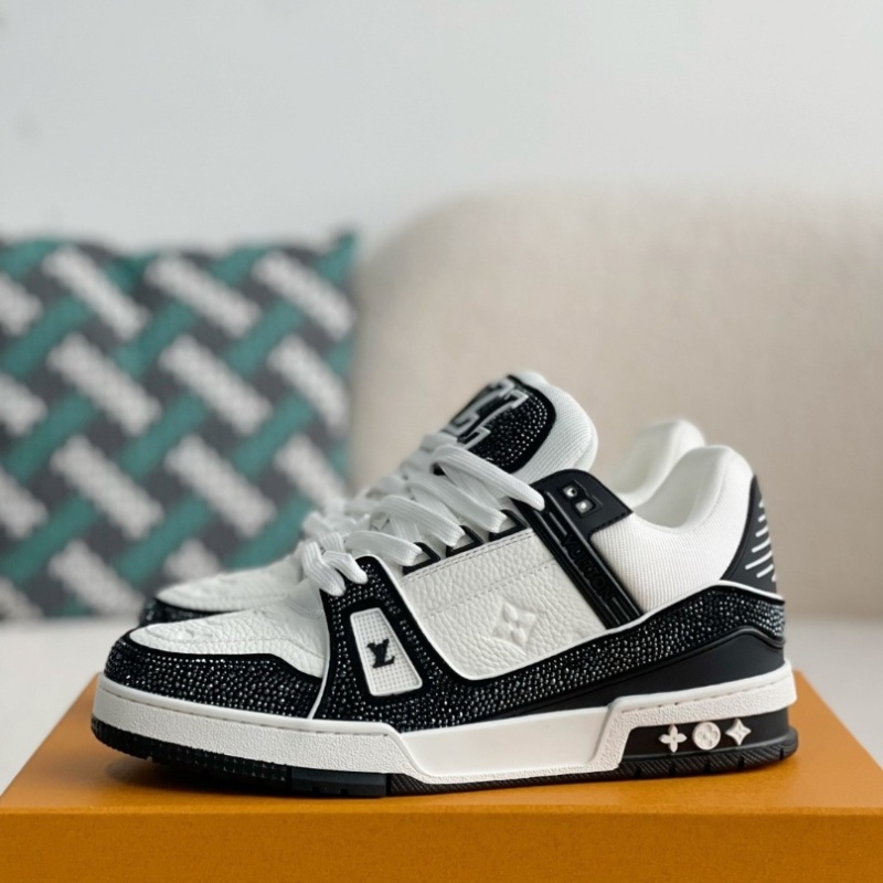 Trainer 'Swarovski _ hite Black'