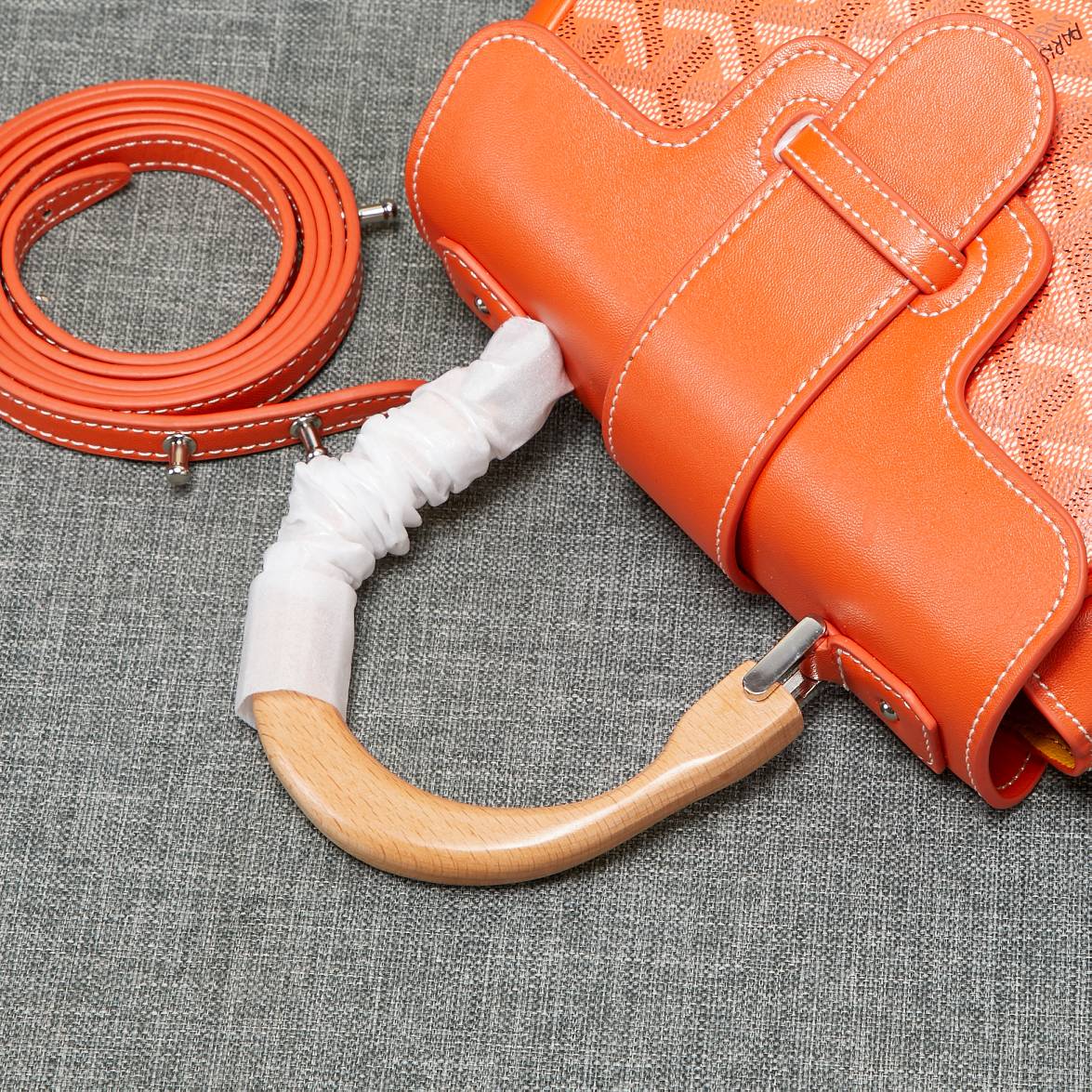 Soft Mini Bag Orange Canvas