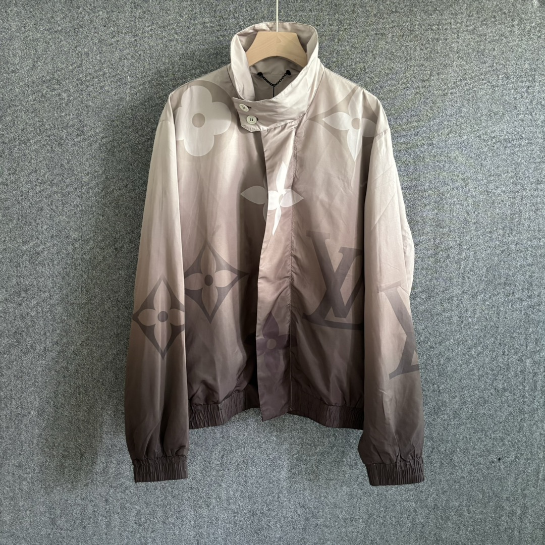 Gradient Monogram Windbreaker Jacket
