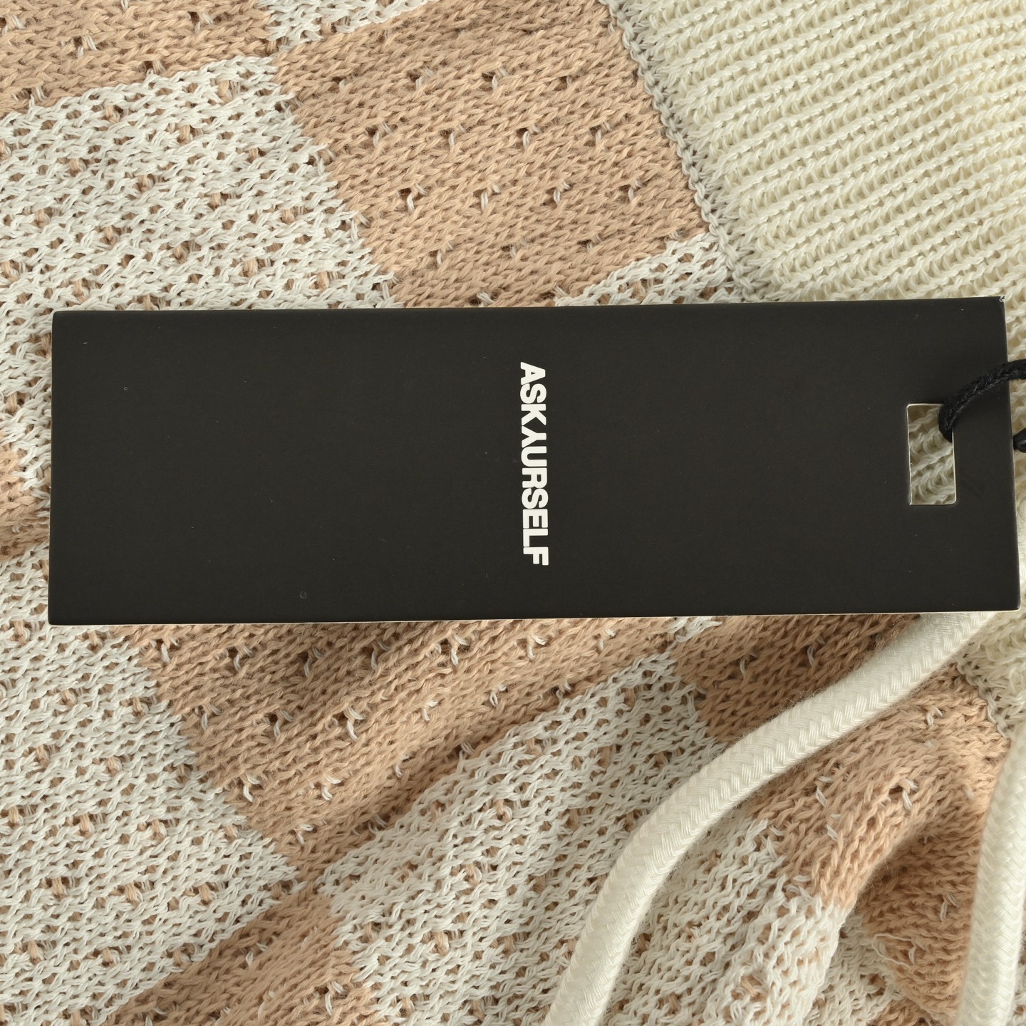 25SS Checkered Knit Shorts