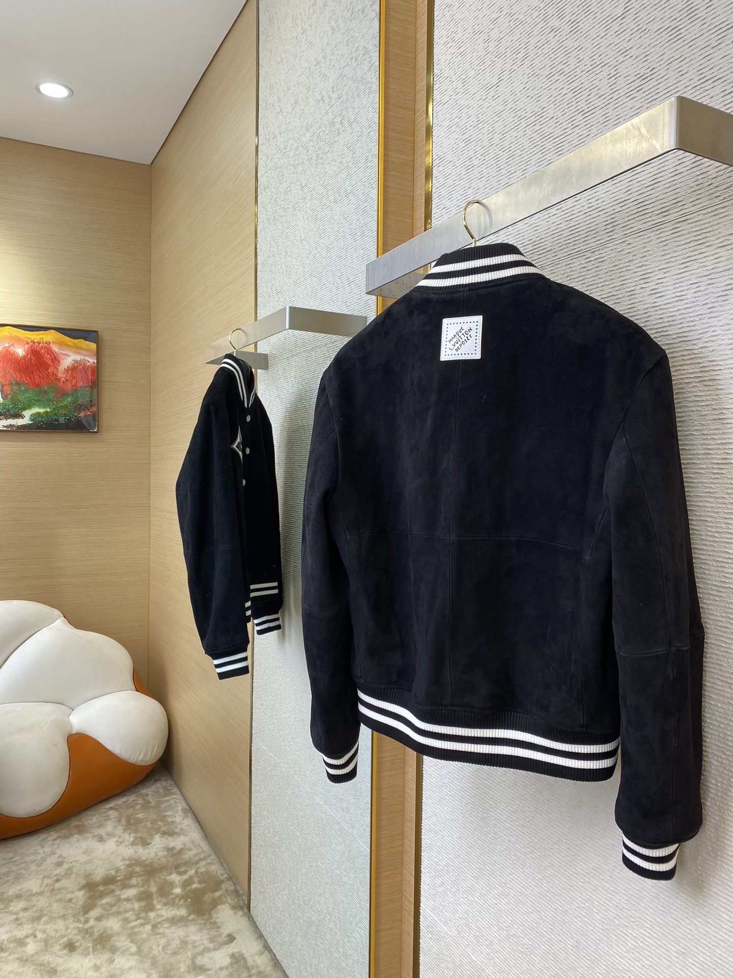 Rhinestone Suede Jacket