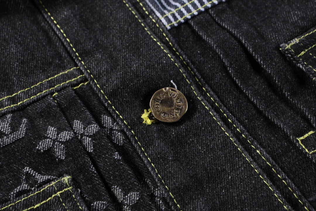 Classic Denim Patchwork Jacket