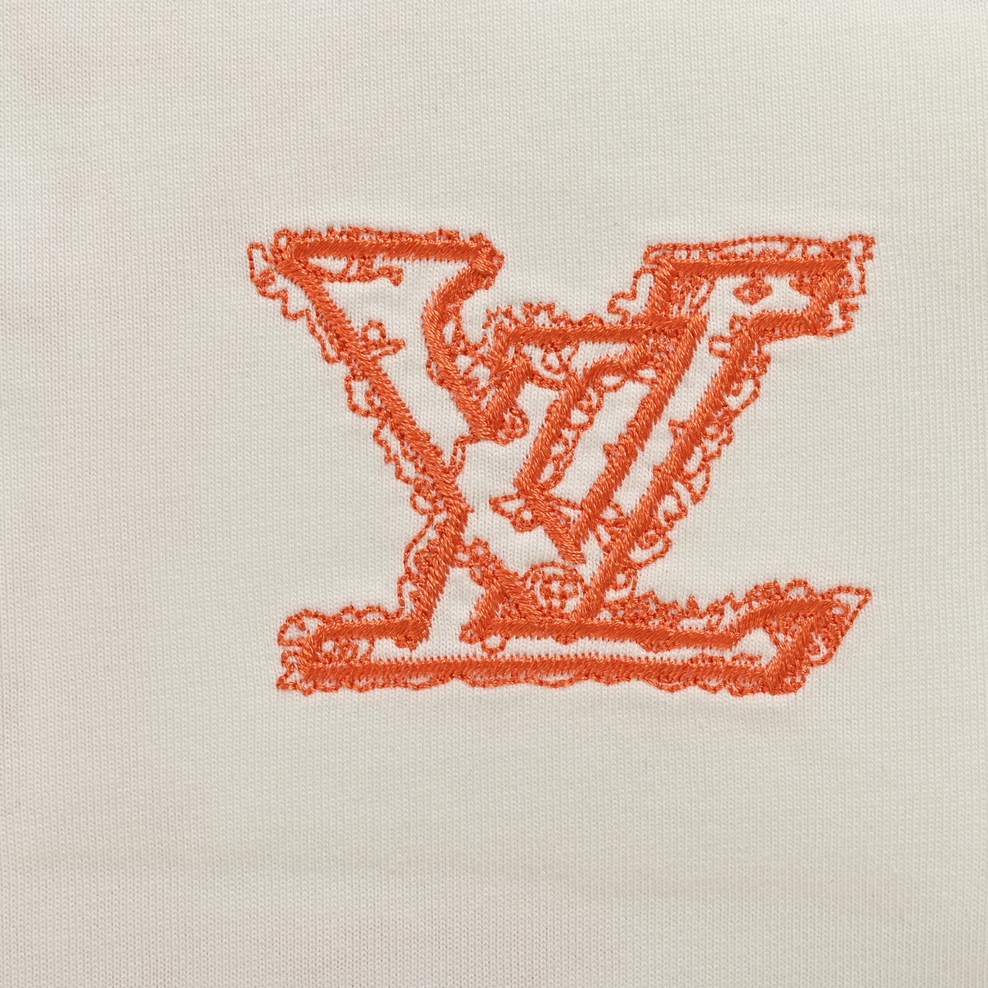 Summer embroidered short-sleeved T-shirt