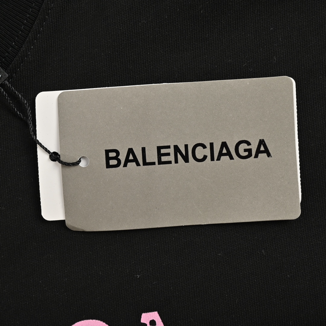 Double B No Passing Print Short Sleeve T-shirt