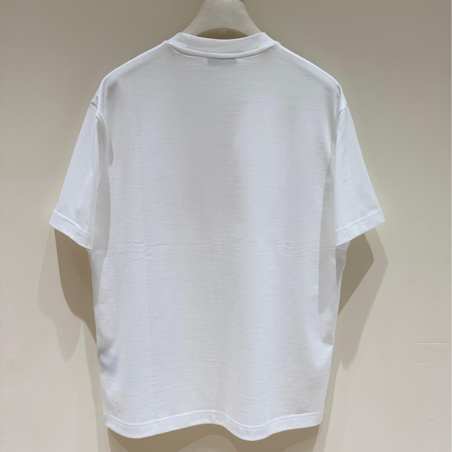 Fashion loose-fitting cotton short-sleeved T-shirt