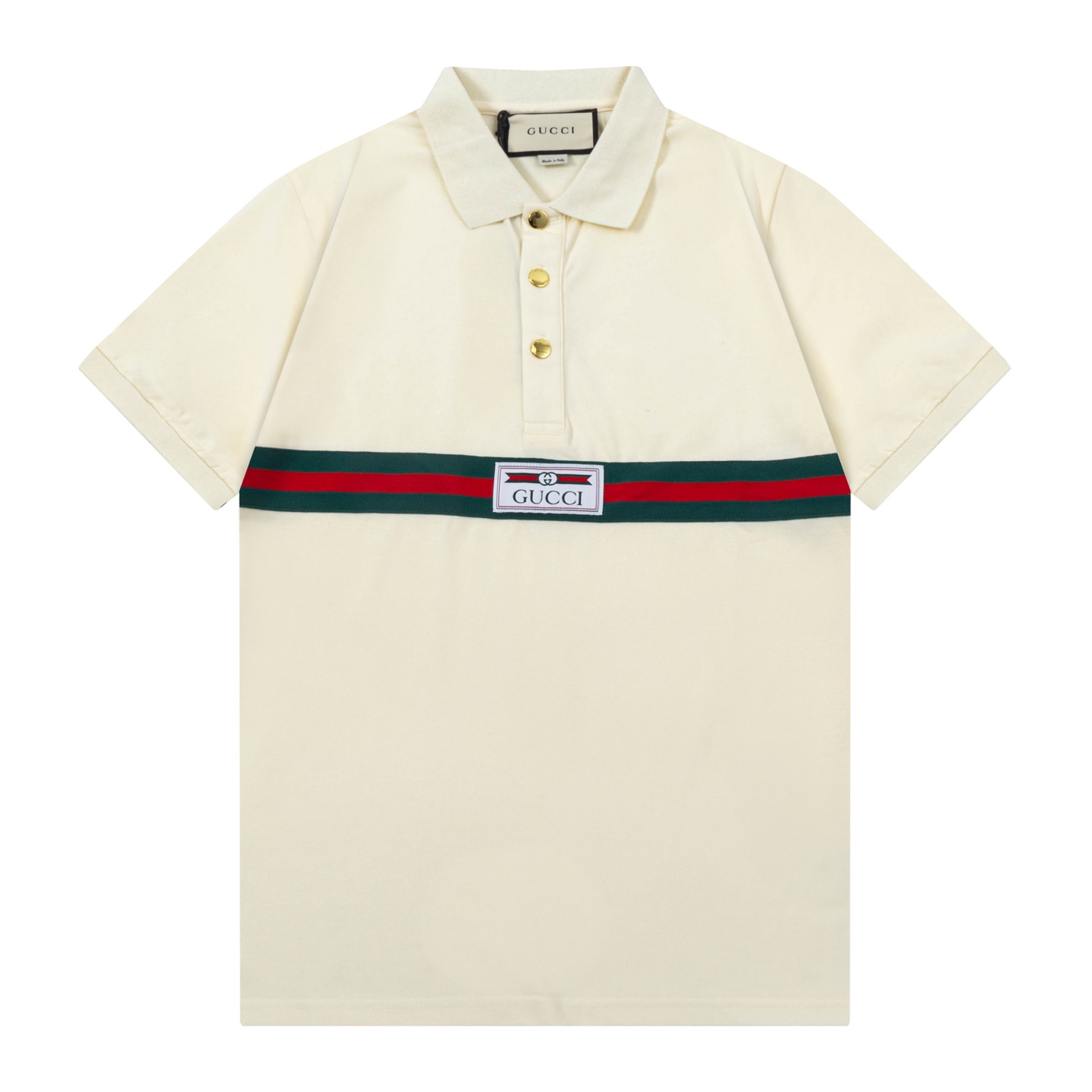 Lettering embroidered Polo