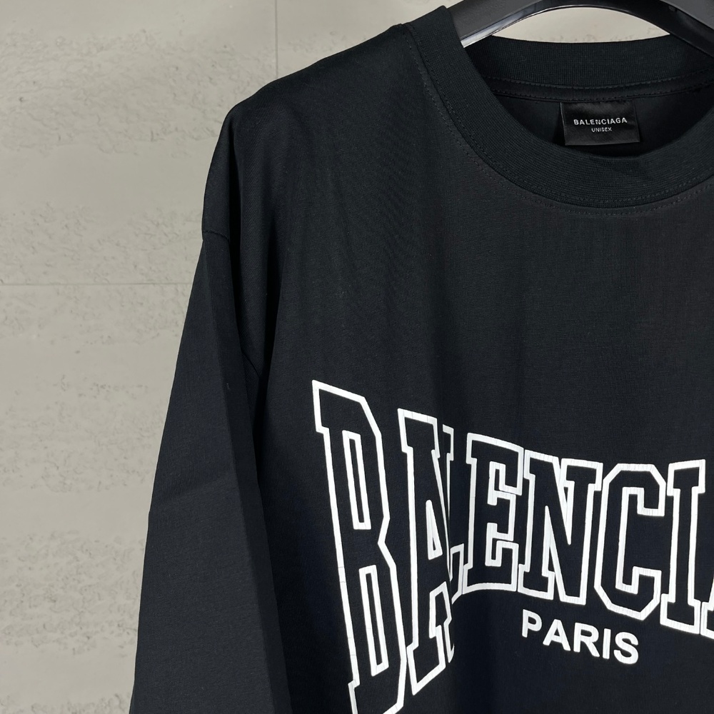 Cracked Letter Crease Short-Sleeved T-Shirt