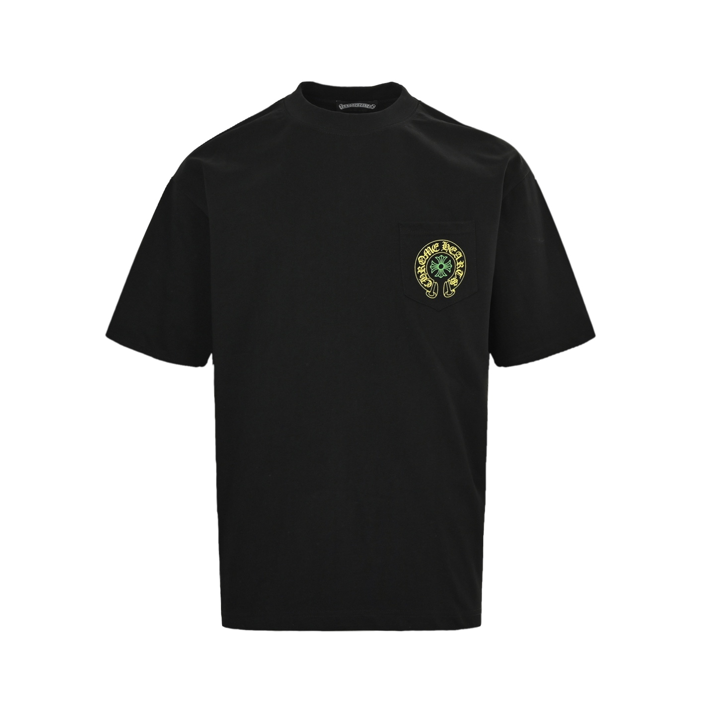 Cross print short-sleeved T-shirt