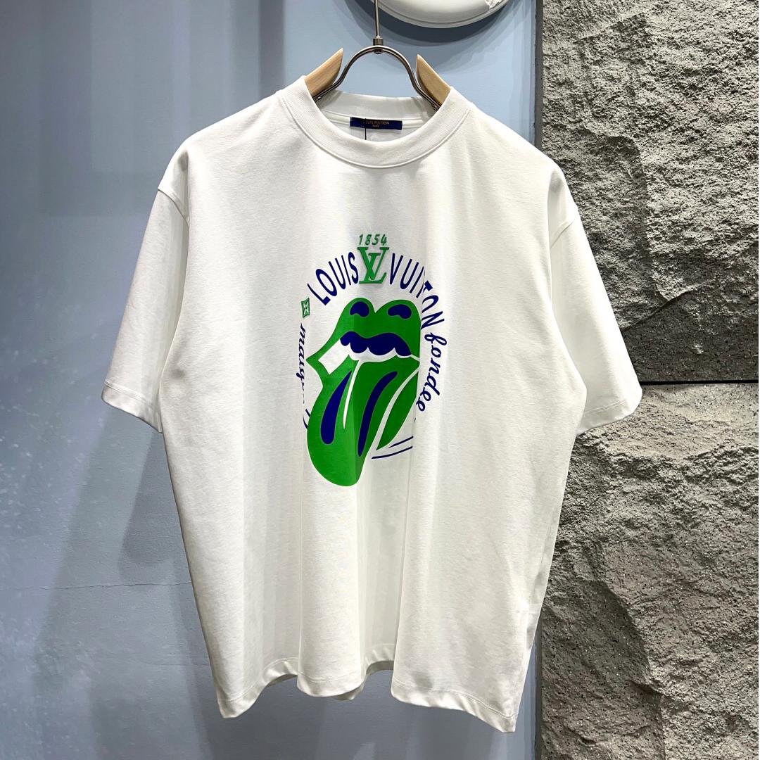 Lips print T-shirt