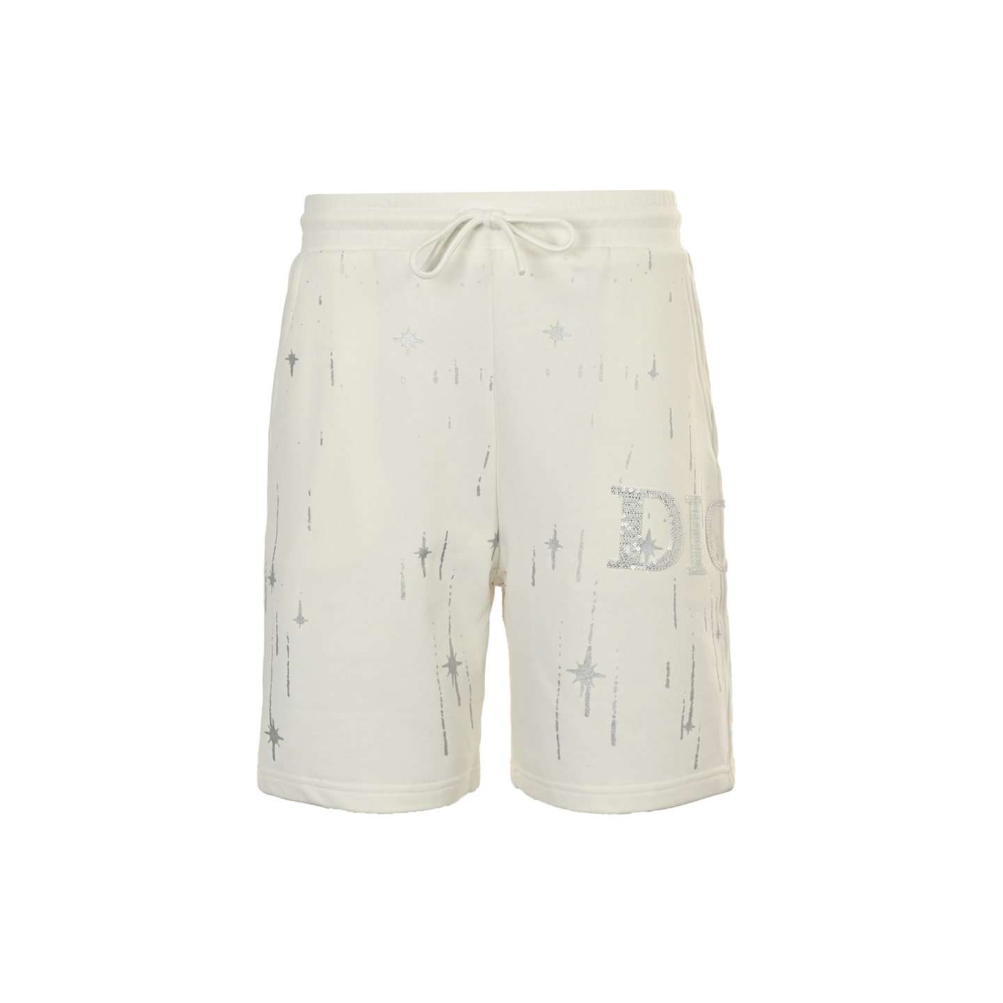 25ss embroidered lettering shooting star shorts