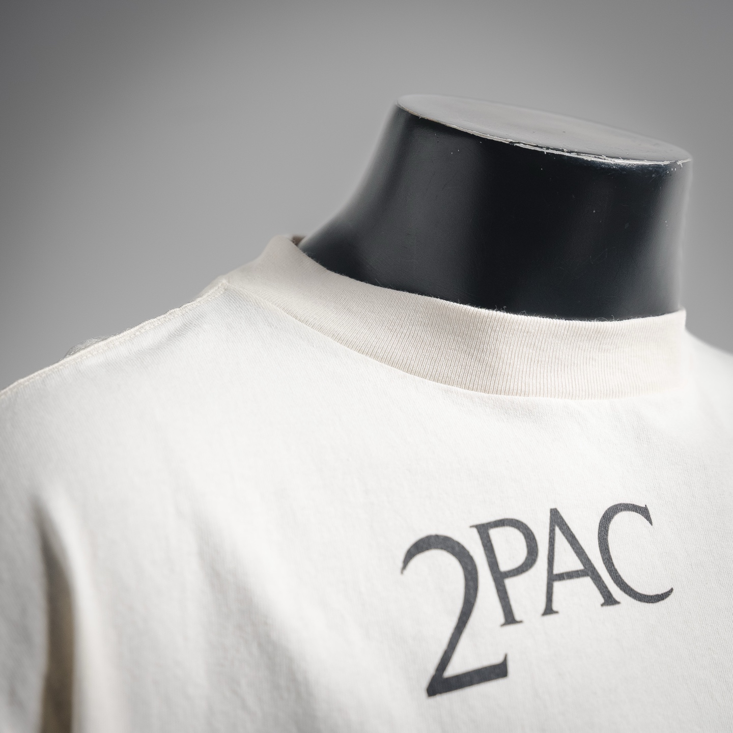 25SS 2PAC Cross Portrait Graphic T-Shirt