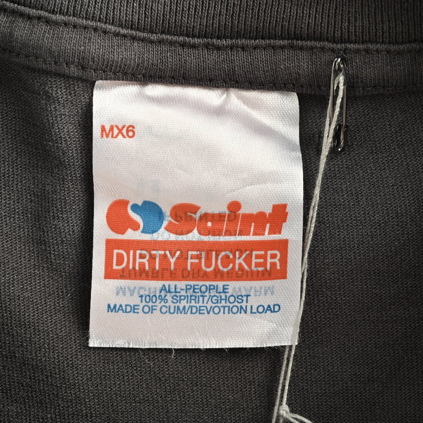 25ss Luminous Thorn Jesus Print Short Sleeve T-shirt