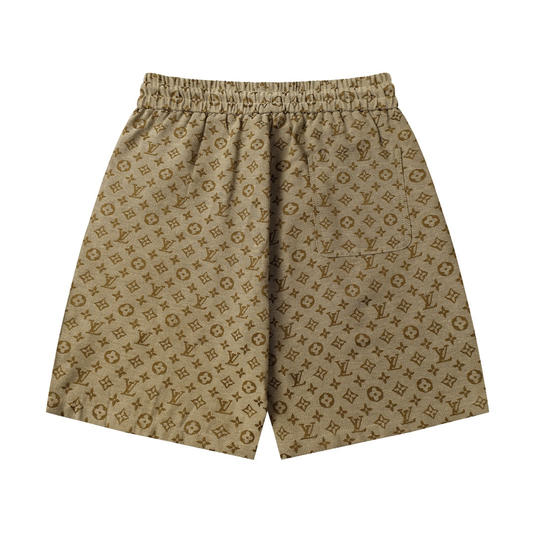 New cotton jacquard shorts