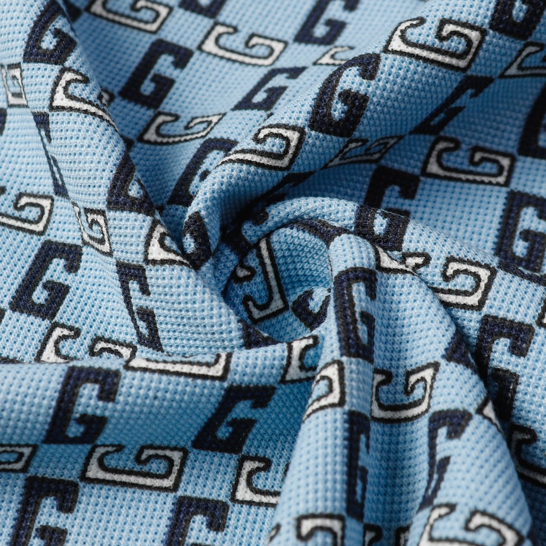 Piqué Fabric Printed Letter Polo
