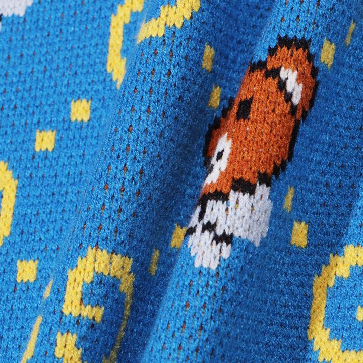 Bear knitted sweater