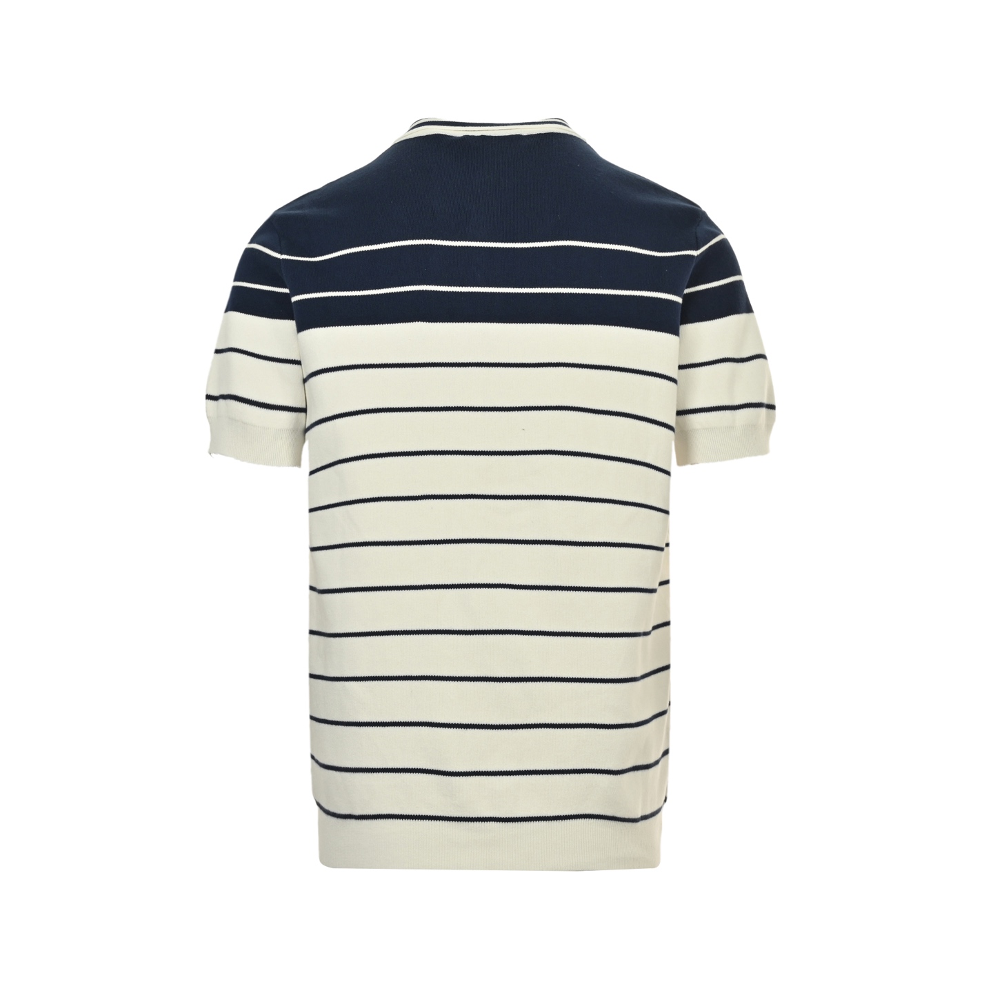 25ss Striped Knit Polo Shirt