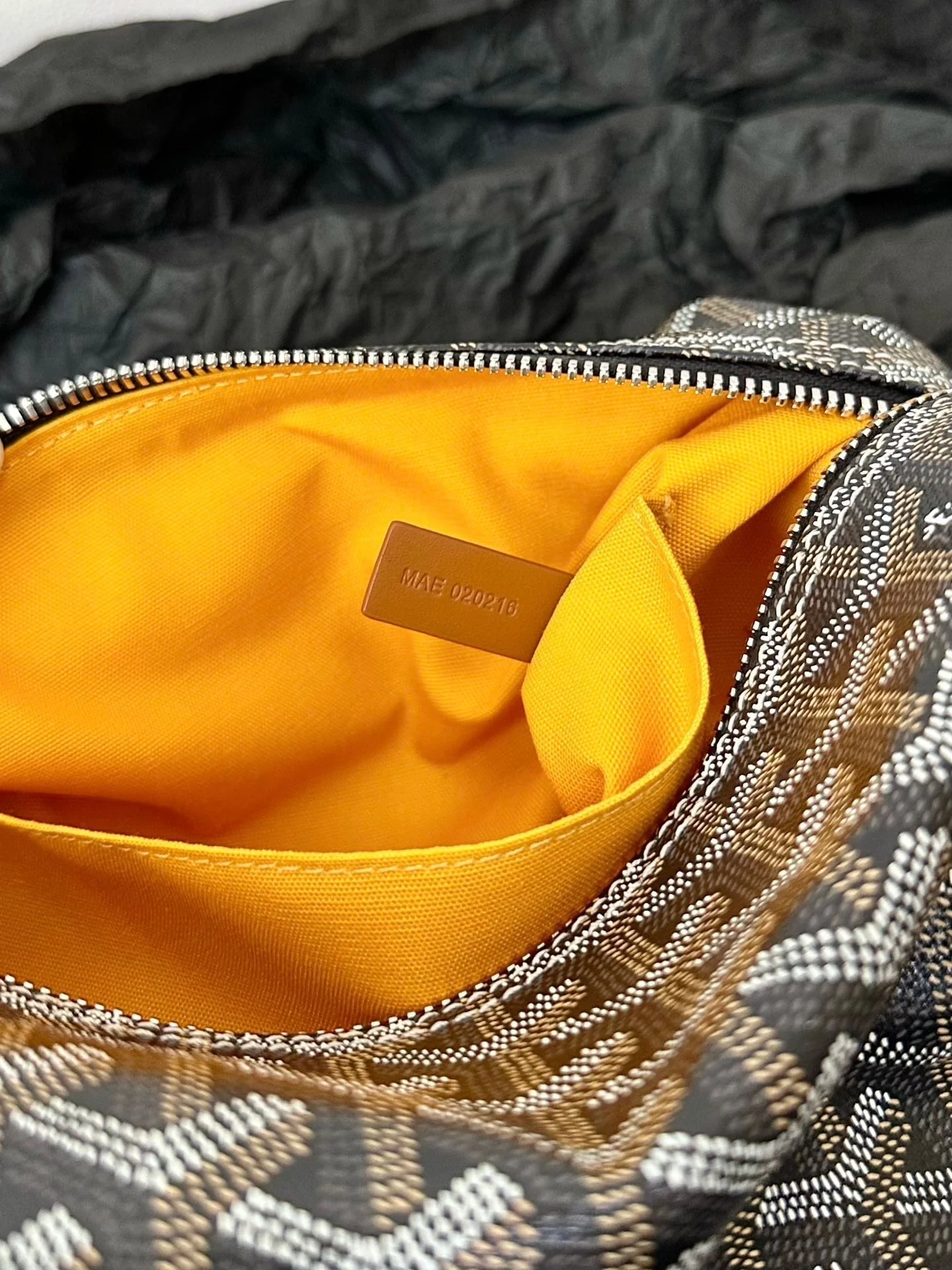 Cosmetic Bag 24CM Black Tan