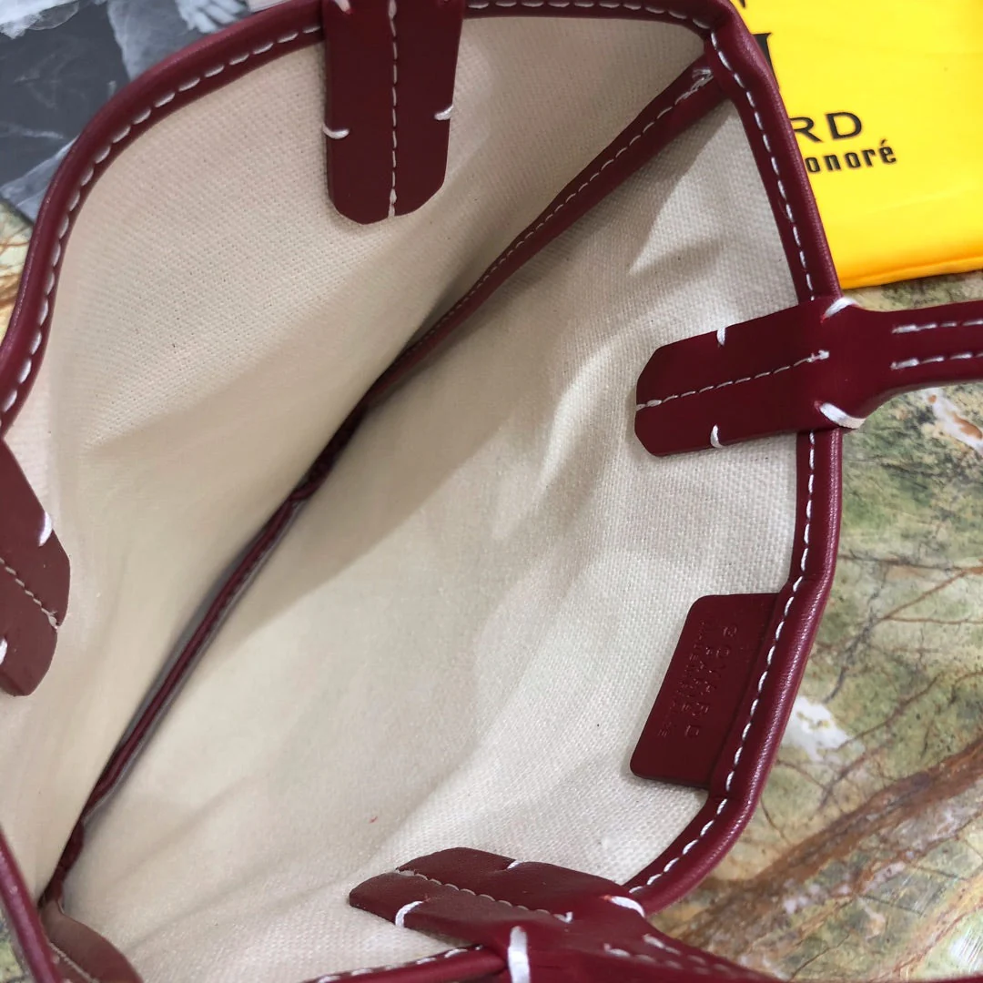 Shopping Bag 22cm Burgundy