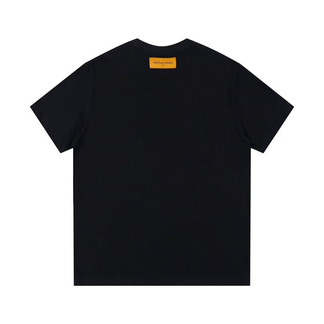 New Gradient Letter T-shirt