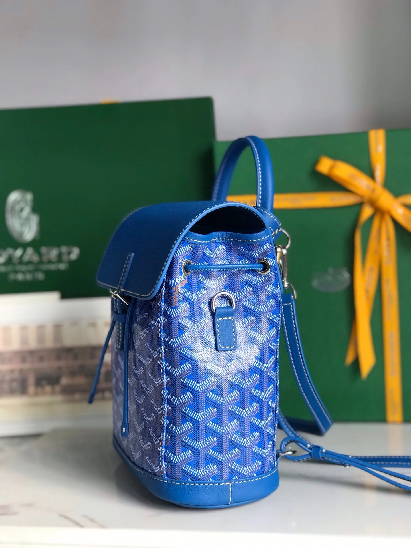 Blue Mini Backpack