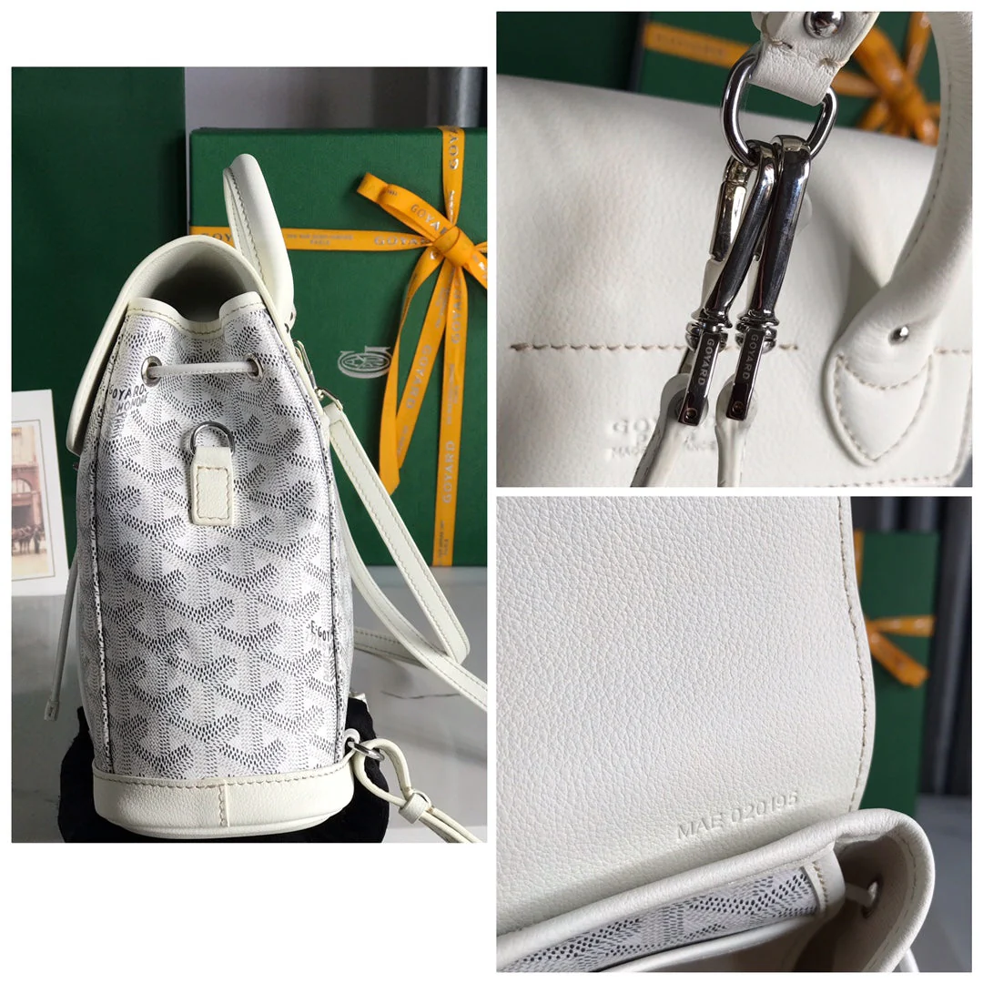 White Mini Backpack
