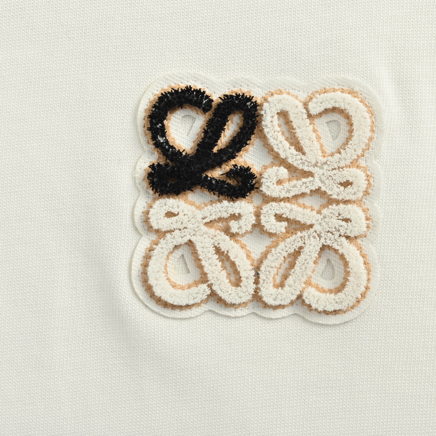 25ss embroidered short-sleeved T-shirt