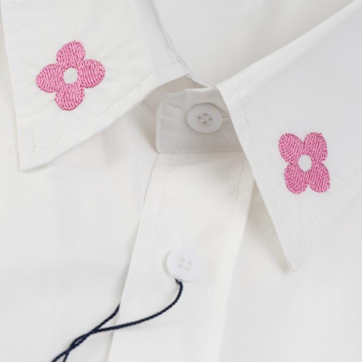 Pocket Patch Embroidered Shirt