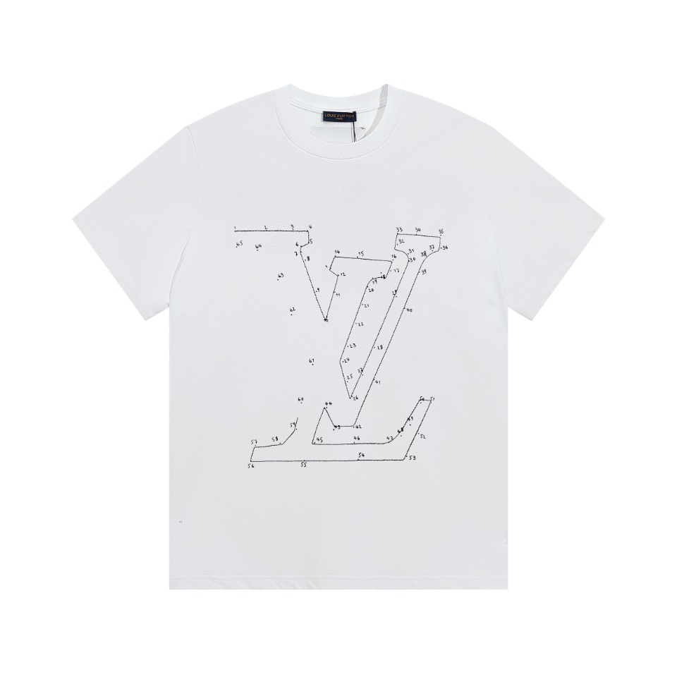 New Geometric Number T-shirt