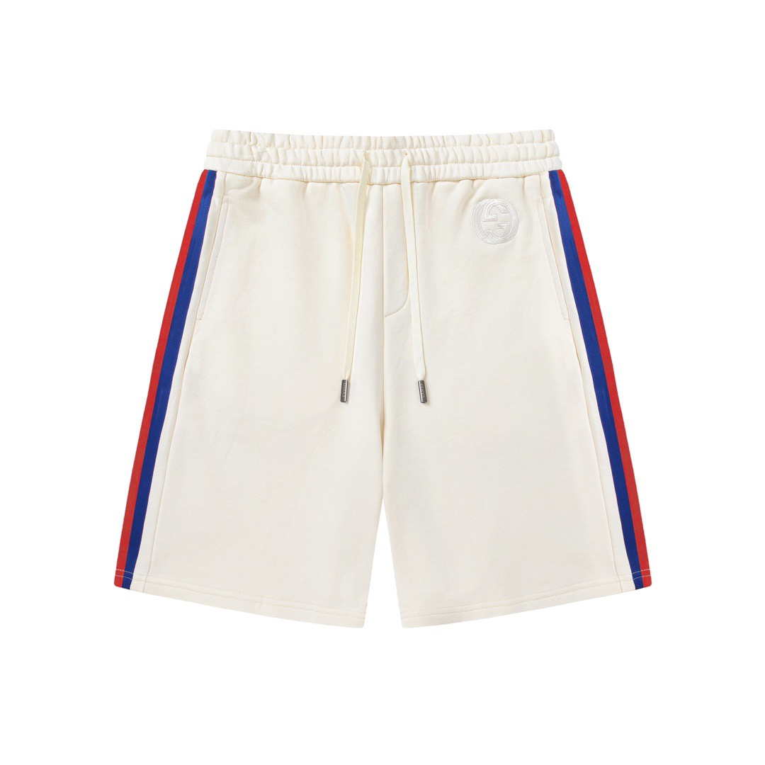 Red And Blue Ribbon Shorts