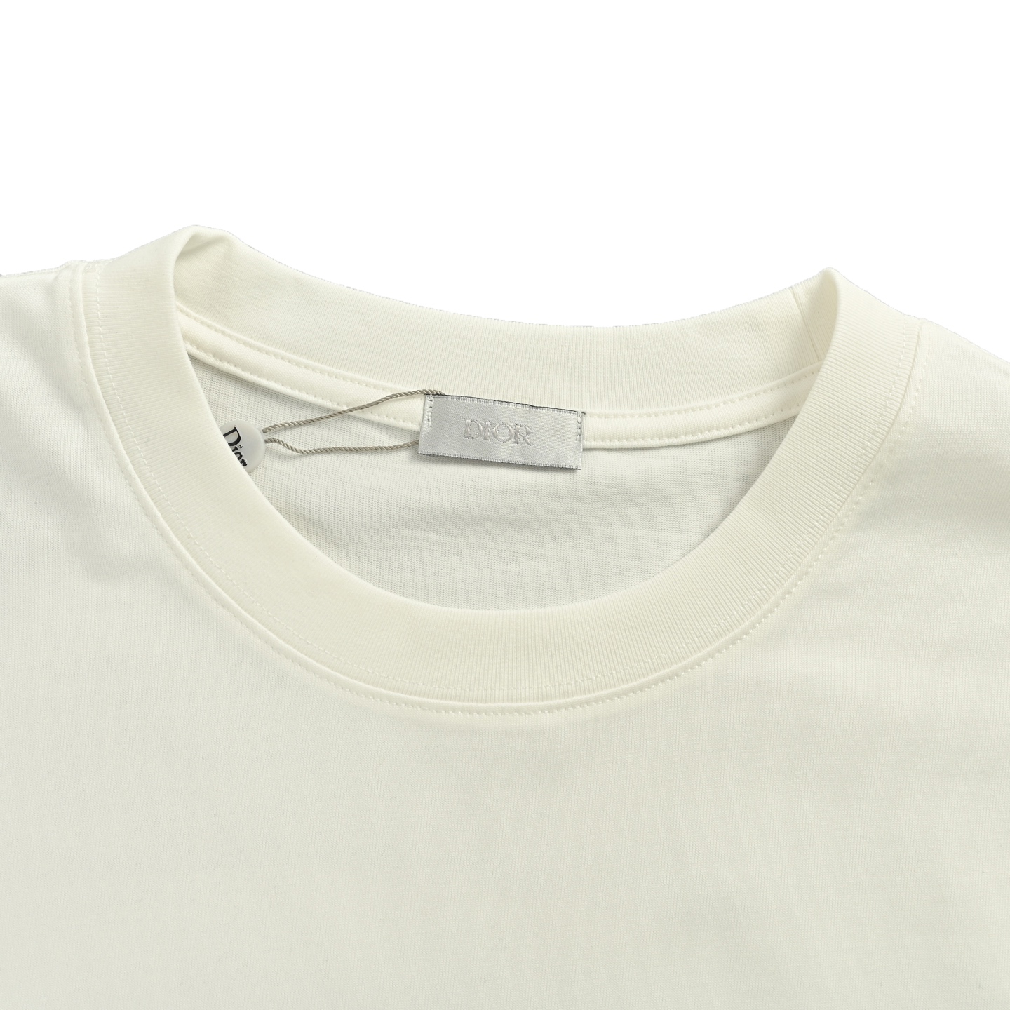 25ss shadow letter embroidered short-sleeved T-shirt