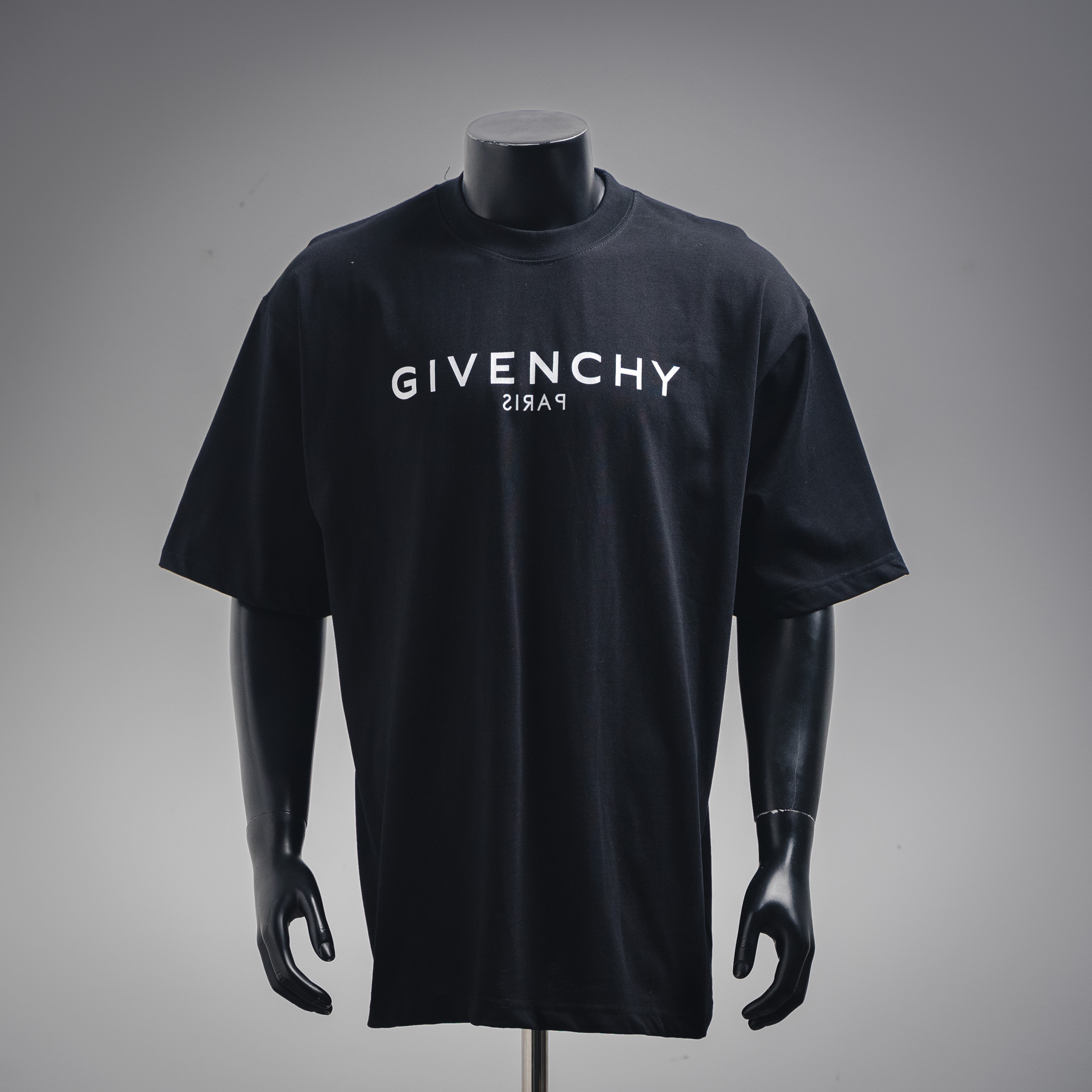 GVC reverse front and back print short sleeve T-shirt
