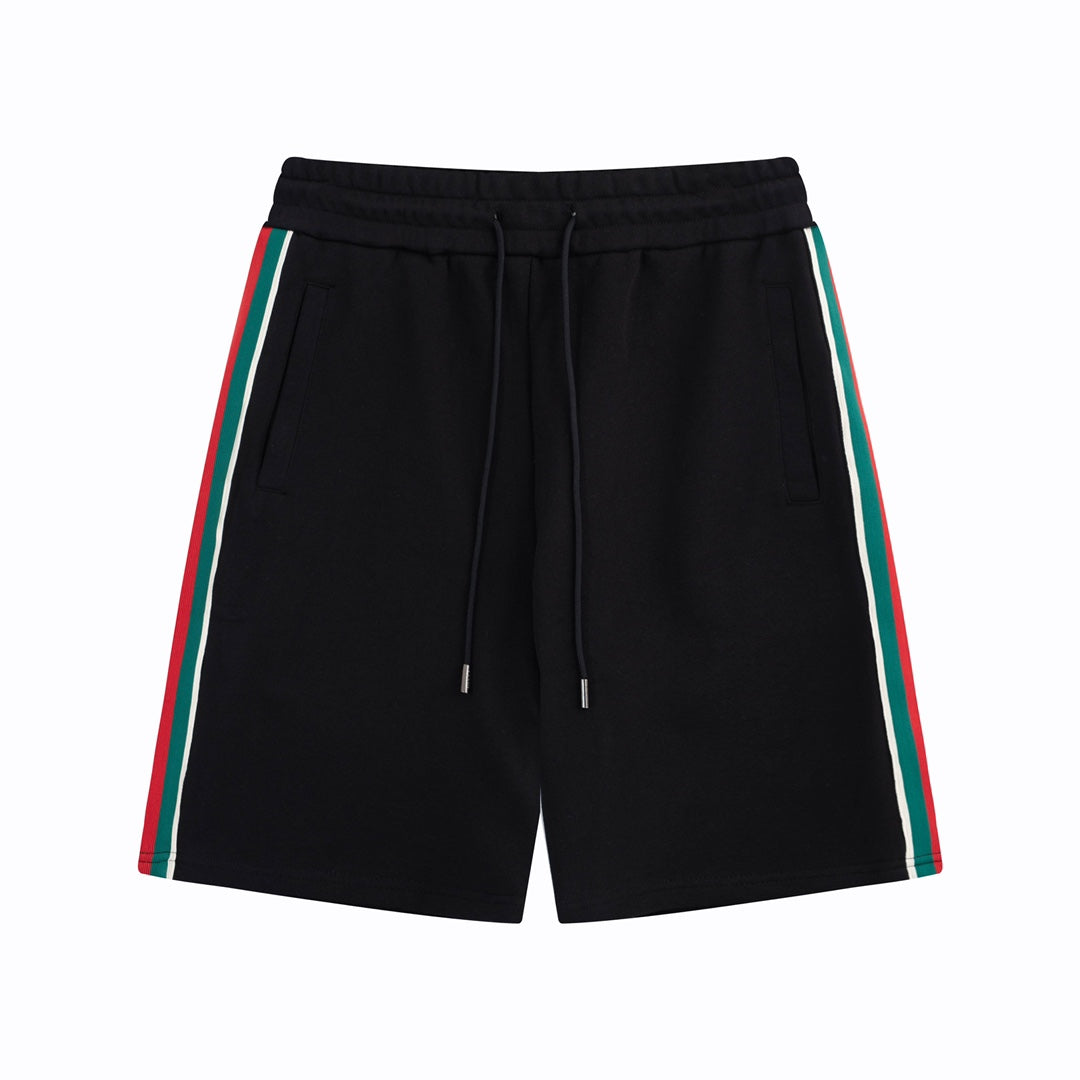 Side webbing pattern trousers