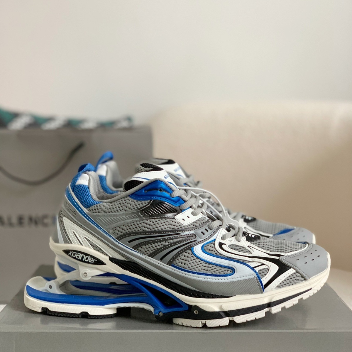 Blue Marathon Running Shoes/Sneakers