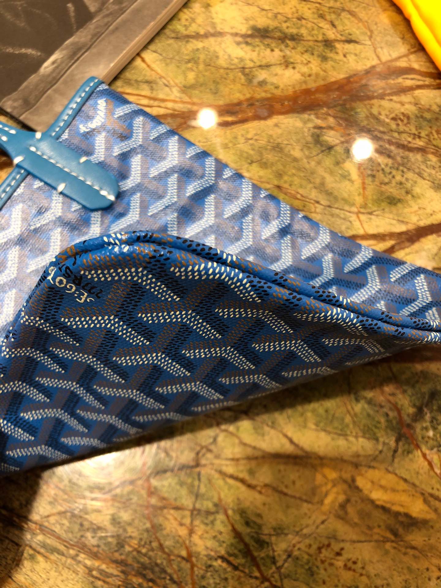 Shopping Bag 22cm Blue