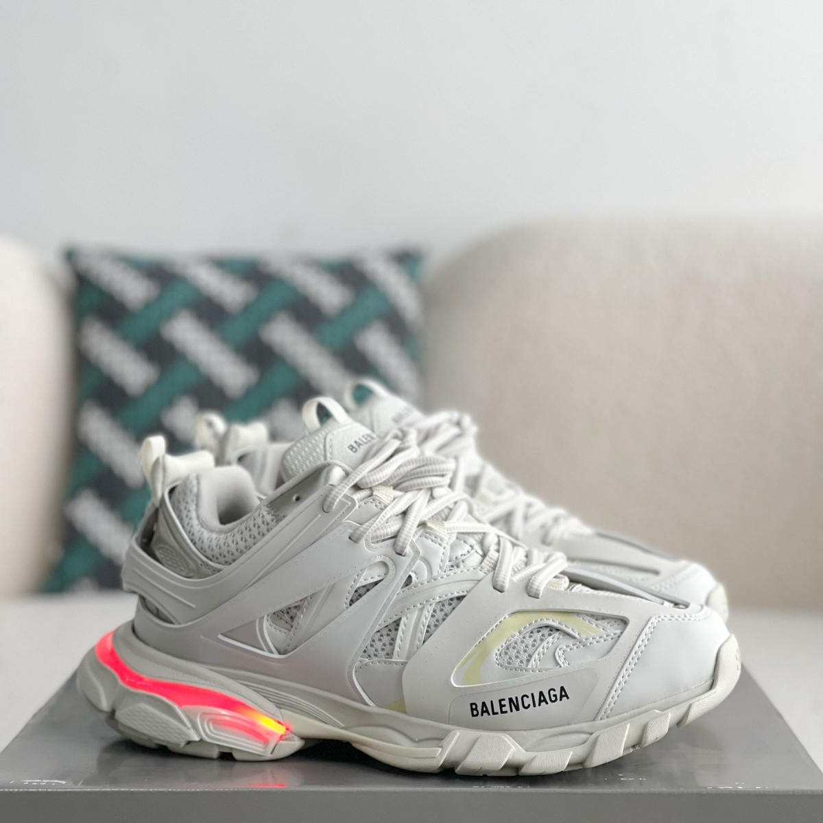 Balenciaga Track Trainer White