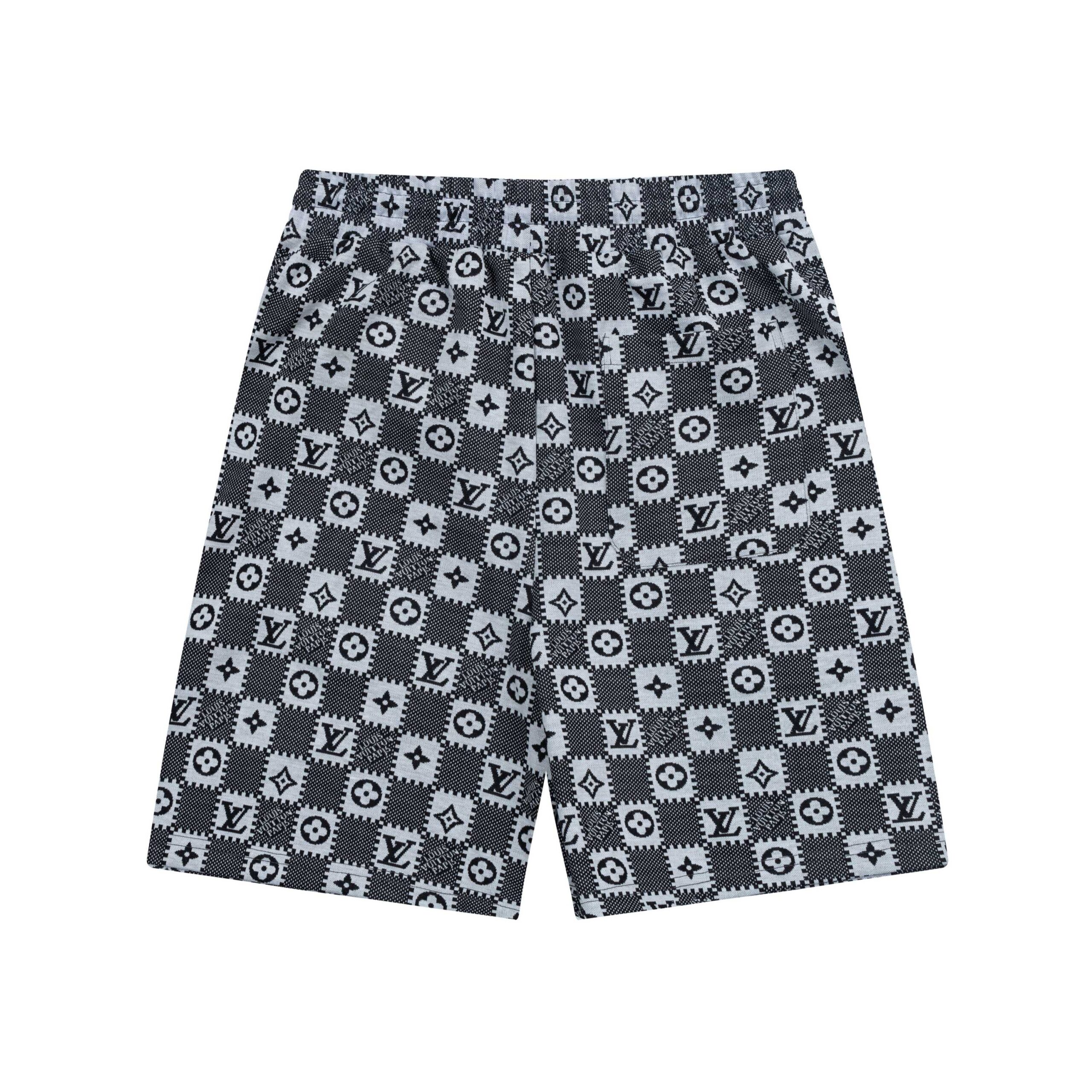 Jacquard Knit Shorts