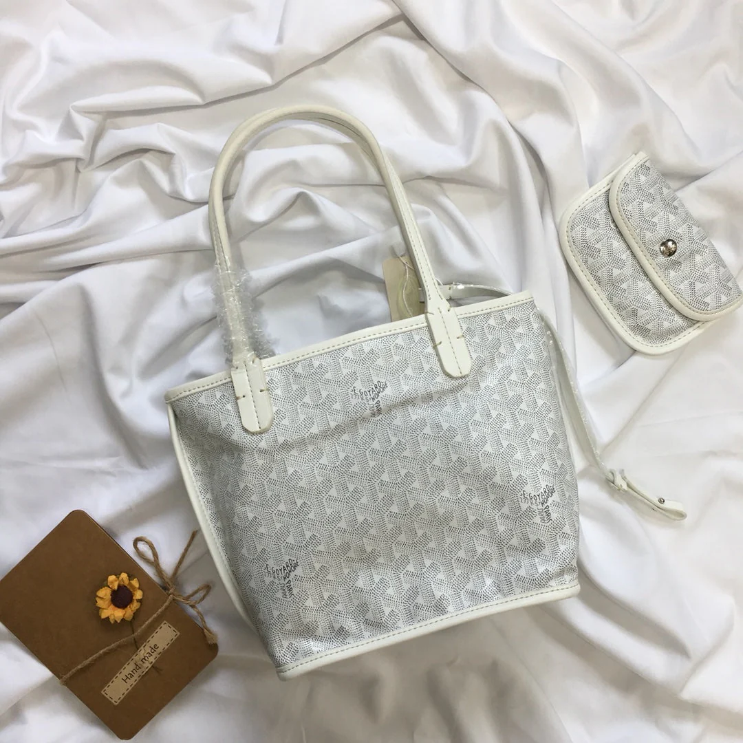 Mini 38CM White Canvas Bag