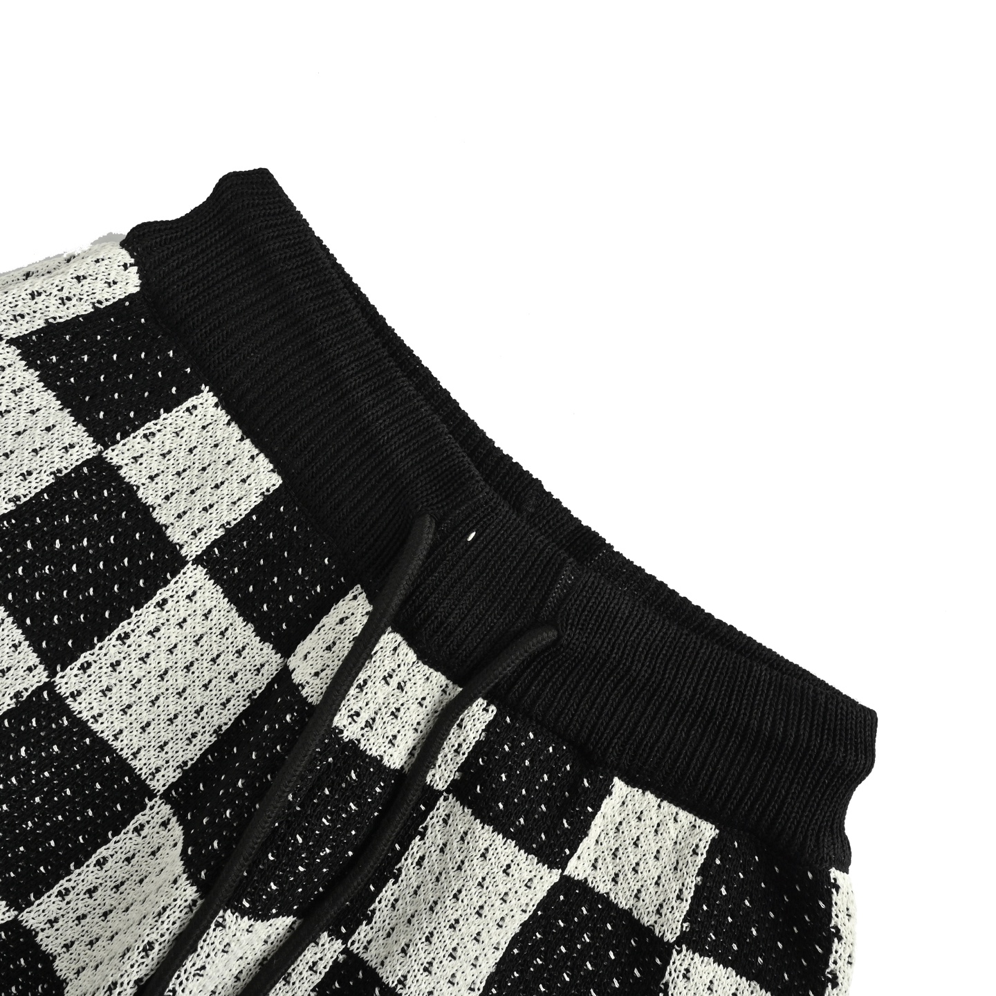 25SS Checkered Knit Shorts