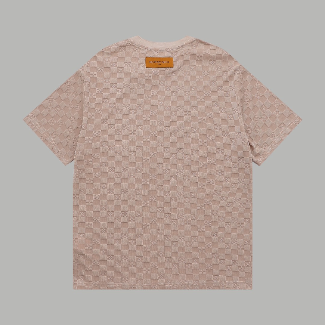 All-over jacquard mosaic T-shirt