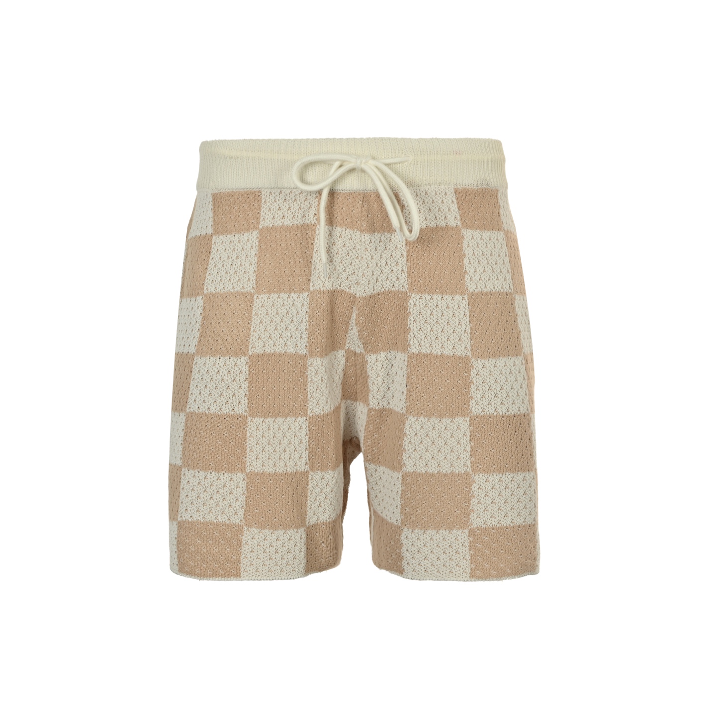 25SS Checkered Knit Shorts