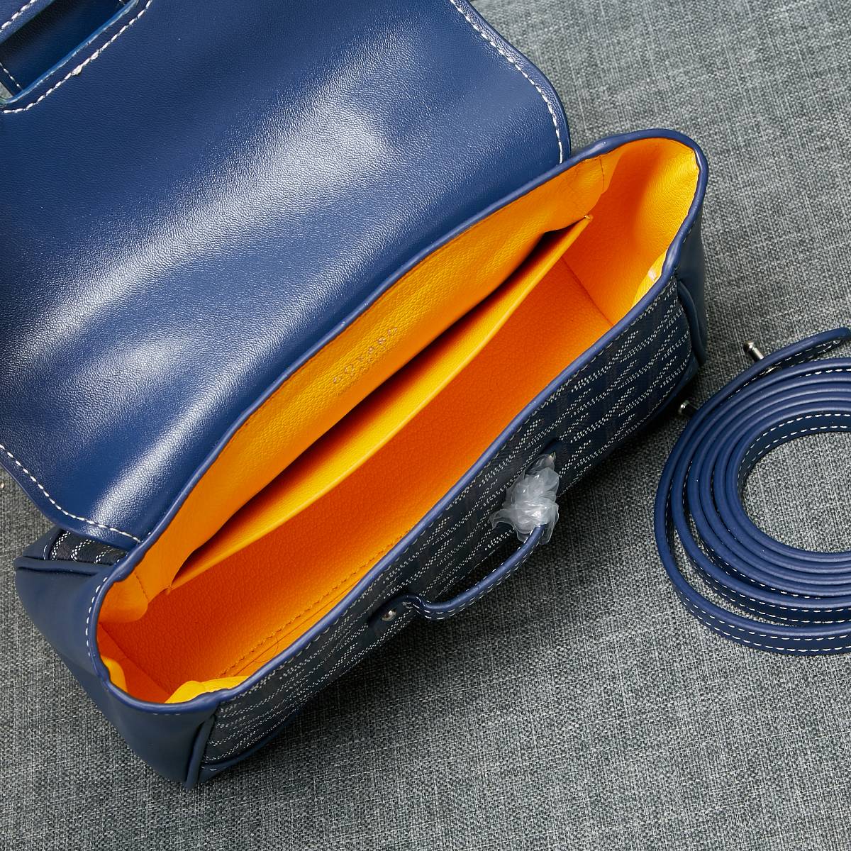 Mini Bag Dark Blue Canvas