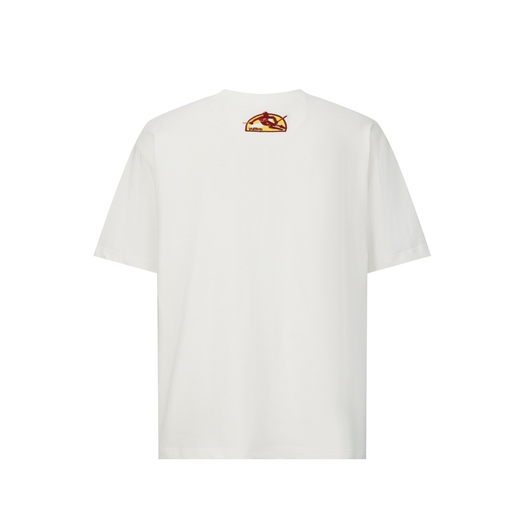 Snowboard Gold Stamping Inkjet T-shirt