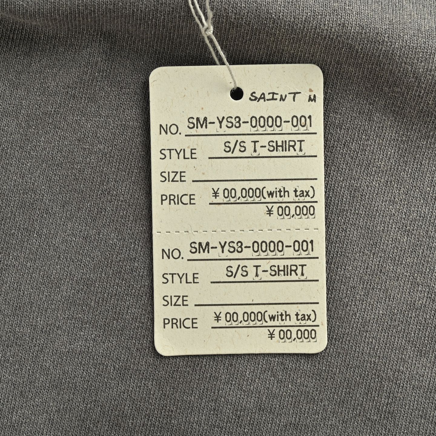 25ss Prayer Heart Print Short Sleeve T-Shirt