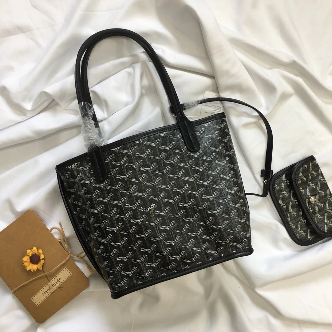 Mini 38CM Black Canvas Bag