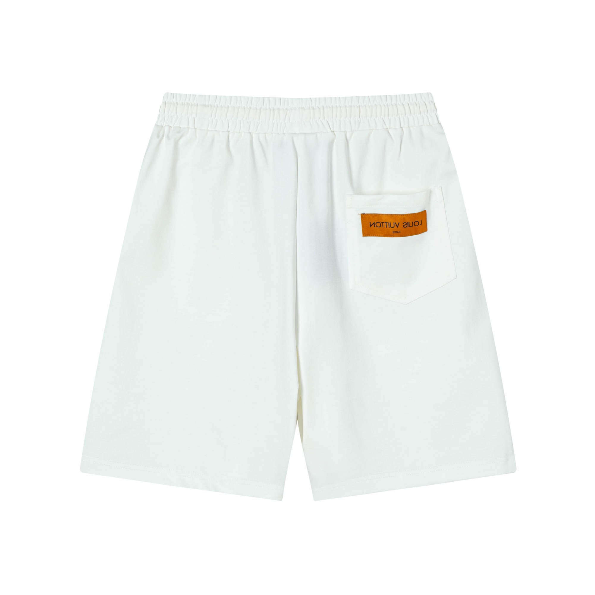 High craft printed knitted shorts