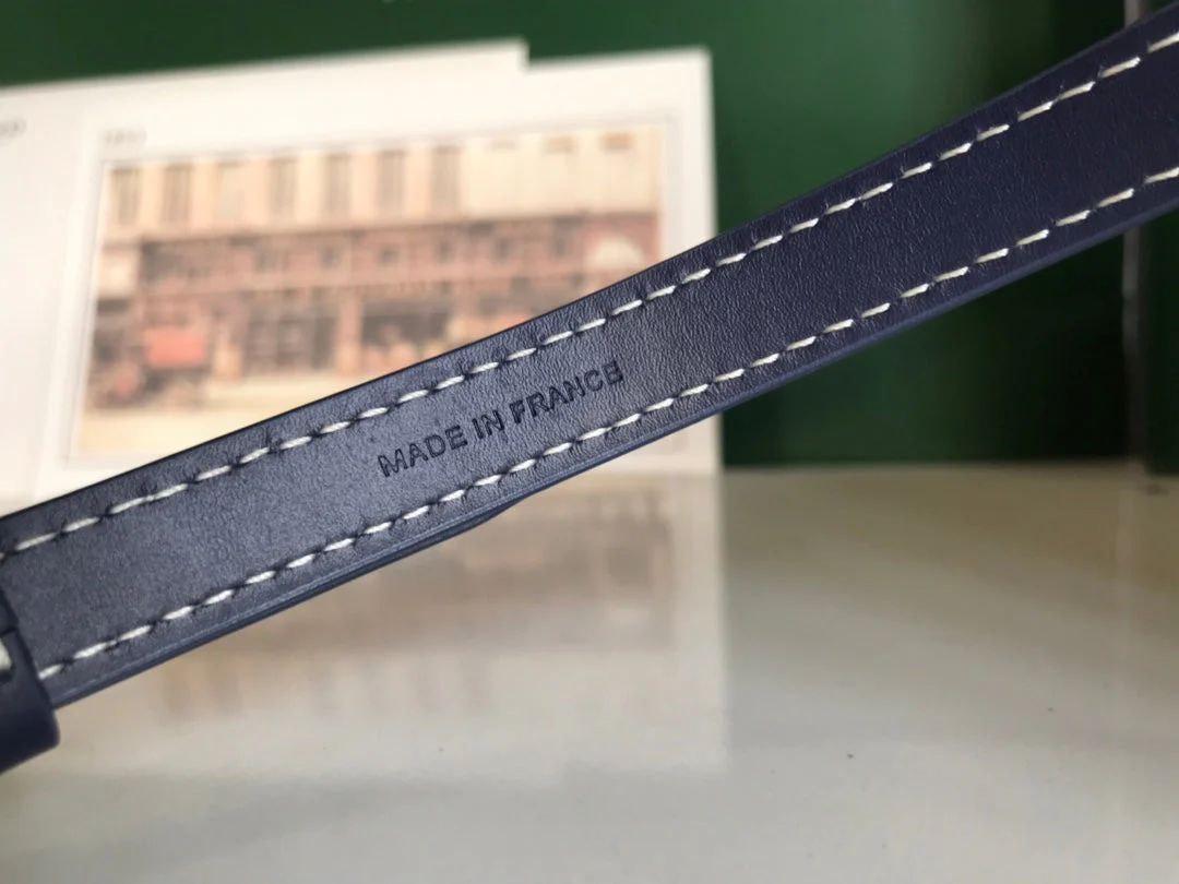 Navy Blue Canvas Cosmetic Box