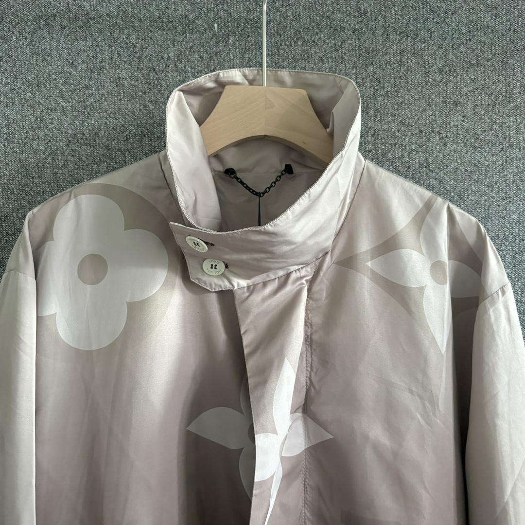 Gradient Monogram Windbreaker Jacket