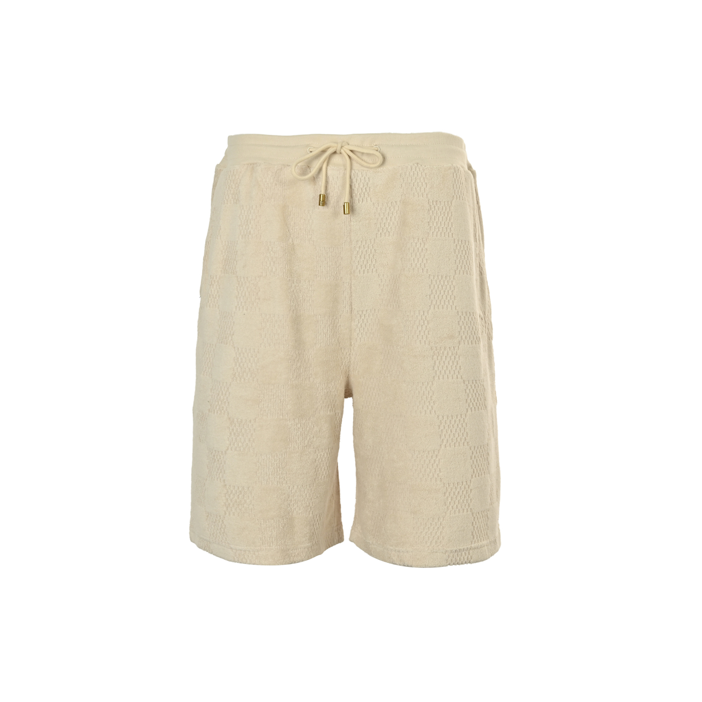 Checkerboard Towel Jacquard Shorts